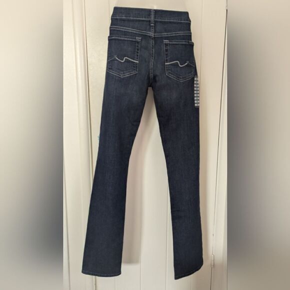 7 for All Mankind Straight Leg Jean 29 NWT - Picture 6 of 11